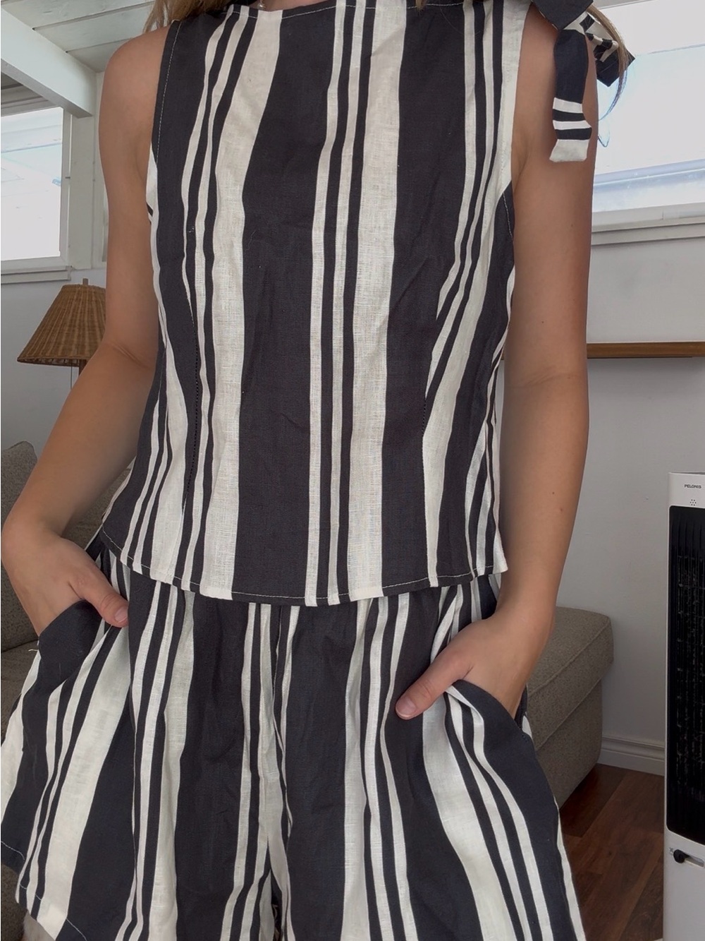 Striped matching set